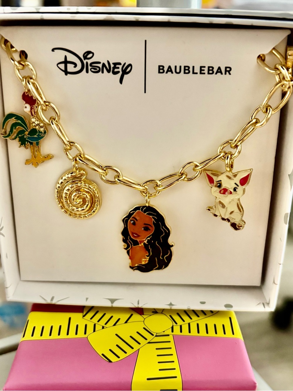 Disney x BaubleBar Moana Charm Necklace